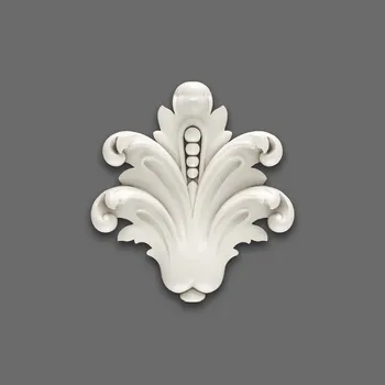 Palmette ornament for wall and furniture decoration