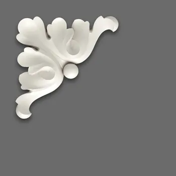 Acanthus leaf Corner Wall Moulding 