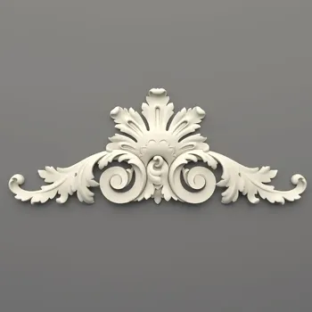 Stucco moulding - palmette onlay Antique style, polyurethane