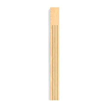 Decorative fluted pilaster from solid wood Decorative fluted pilaster from solid wood