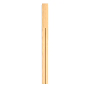 Narrow wooden pilaster, Carved fluted pialster Narrow wooden pilaster, Carved fluted pialster