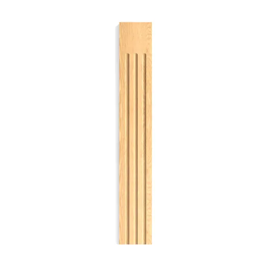 PLM-016 Handcrafted wood Classic fluted pilaster