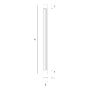 wood decorative pilaster 