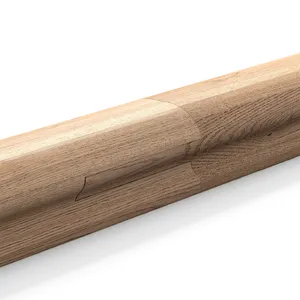 Oak and beech plowed colonial handrail