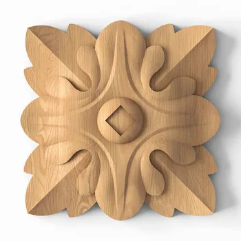 Carved Rosette with Acanthus Leaf Classic
