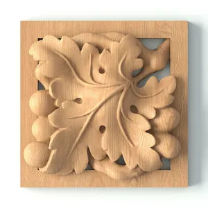 Decorative solid wood rosette Grapes, Right
