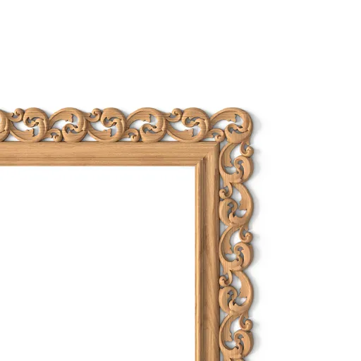 RM-021-2 exquisite Classic style wooden frame mirror