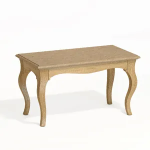 TBR-002 Rectangular bedroom bench from oak