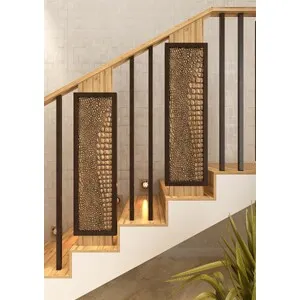 This unique wooden baluster is made in an inimitable design. It is a luxurious wide product, the pri..