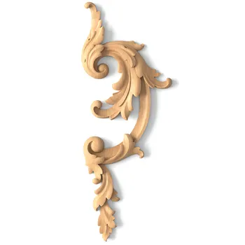 Decorative Vertical Onlay for Doors, Left