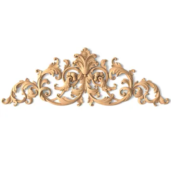 Craftsman Carved Wood Appliques for Cabinets