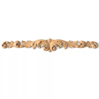 Narrow acanthus applique, Ornate furniture moulding