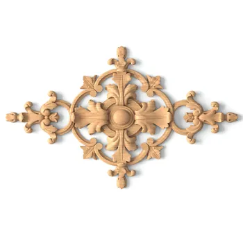 Openwork Classic Center Applique with Floral Buds