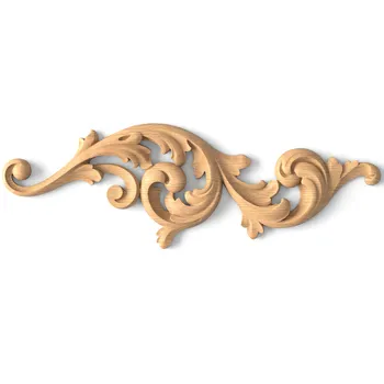 Decorative Carved Applique for Fireplace, Right