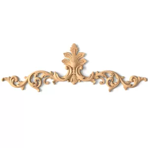 Elegant Classic Palmette Furniture Pediment