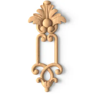 Decorative Victorian style wooden applique