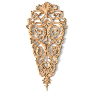 This ornamental wooden drop onlay is made in the fundamental Classic style. It has a luxurious flora..