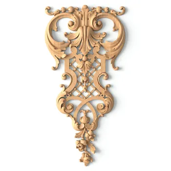 Baroque-Style Furniture Molding, Ornamental Drop Onlay