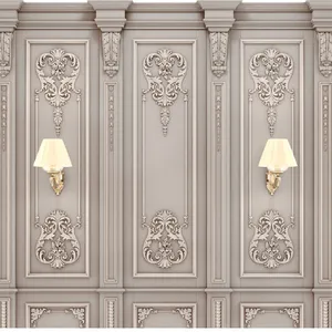 flower wood carving applique baroque style
