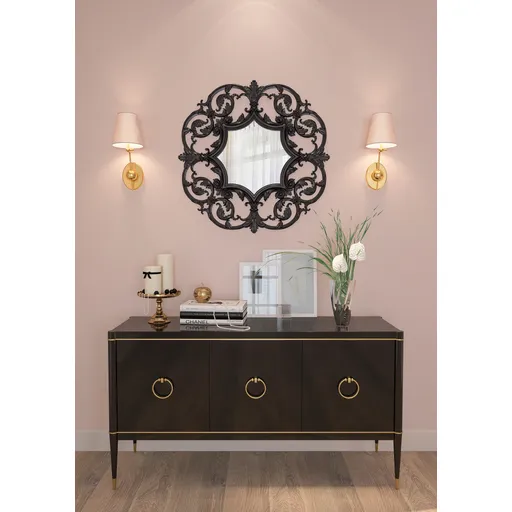 Carved oak frame in a modern classic style - 1