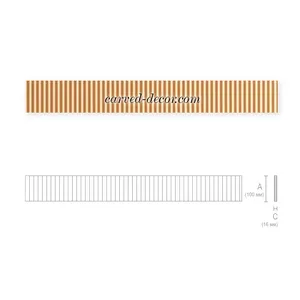 K-097 Fluted moulding vertical modern style