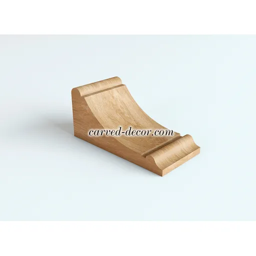 wooden small simplecorbel mission style