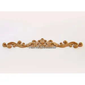medium carved scroll wood carving applique renaissance 