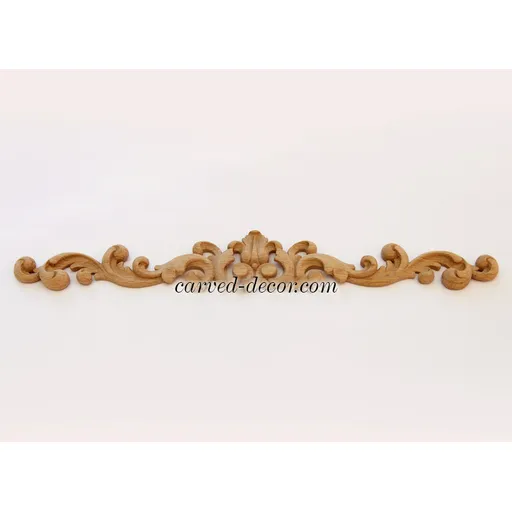 medium carved scroll wood carving applique renaissance 