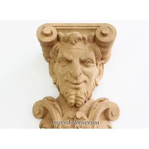 large detail atlas statue corbel renaissance style -1