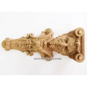 satyr head corbel antique - 1