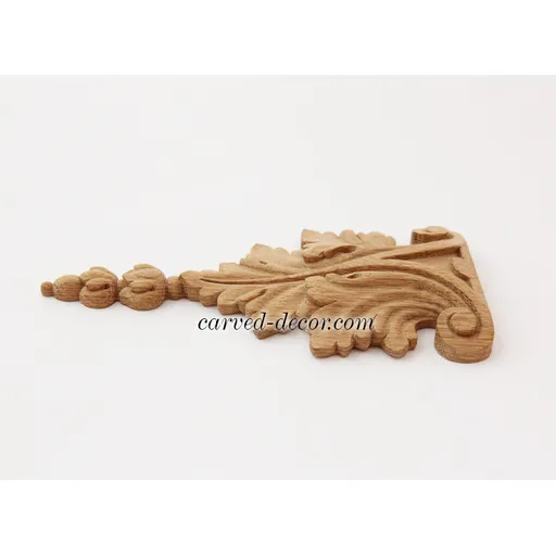N-197 decorative scroll wood applique