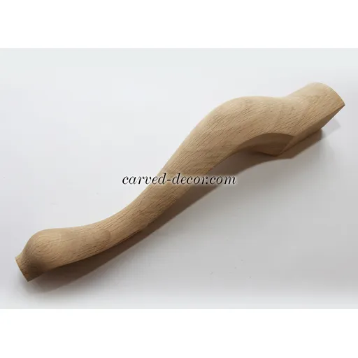 Curved Queen Anne table legs quiet luxury style from solid wood