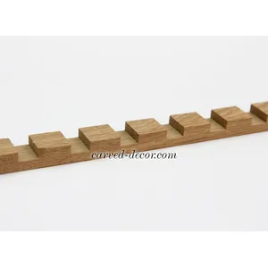 dentil moulding modern style from beech