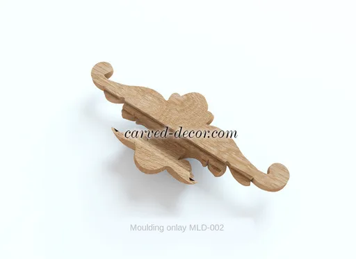 Vintage wooden onlay - 1 
