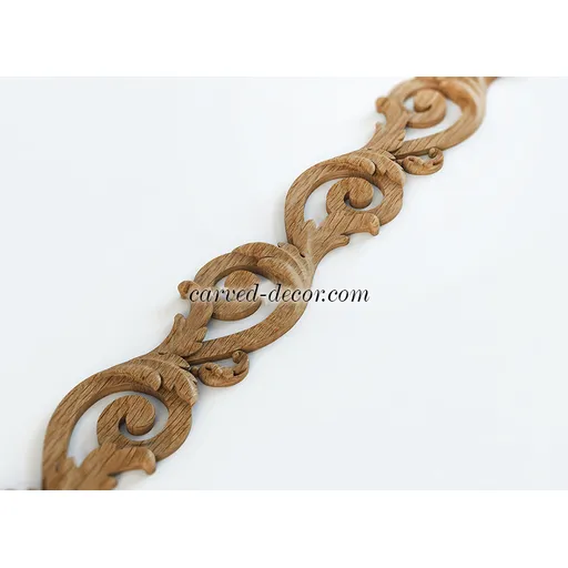 Fancy floral openwork moulding Baroque