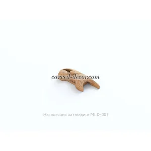 N-438L beech acanthus applique for moulding, Left