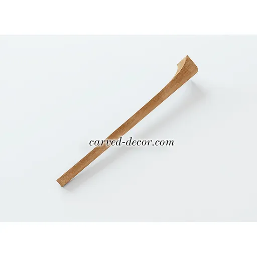 MN-187 Square curved table legs from hardwood - 1