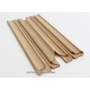 classical horizontal ribbon wood applique - 2