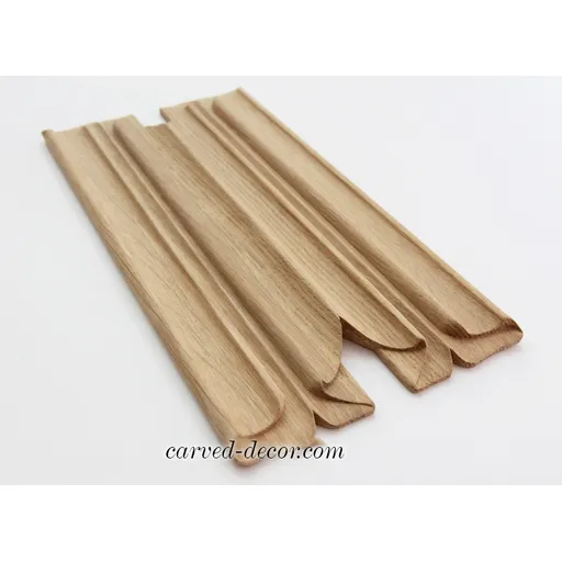 classical horizontal ribbon wood applique - 2