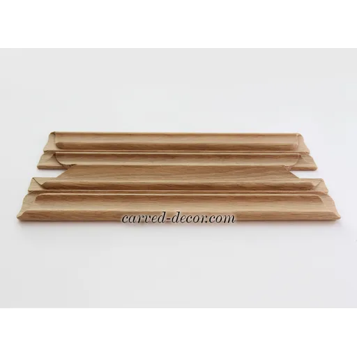 classical horizontal ribbon wood applique - 1