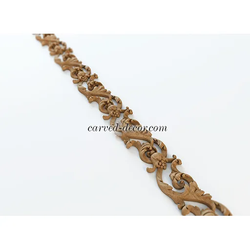 K-086 Carved openwork moulding with acanthus leaf