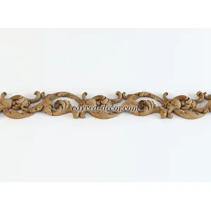 K-086 Openwork moulding with acanthus leaf from oak