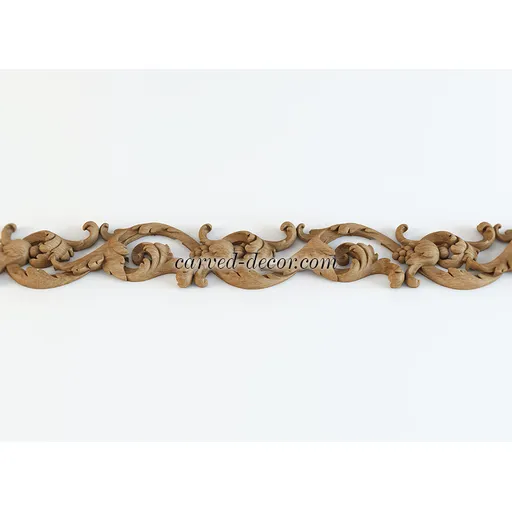K-086 Openwork moulding with acanthus leaf from oak