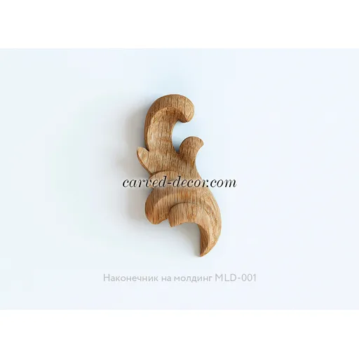 Antique-style beech acanthus onlay - 3