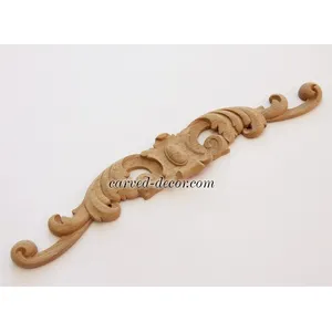 N-123 large horizontal decorative Center Pediment