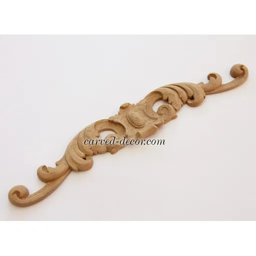N-123 large horizontal decorative Center Pediment