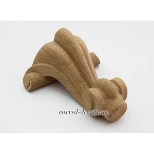 MN-017 Chippendale furniture feet carved reversed scroll