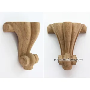 MN-017 Chippendale furniture feet reversed scroll
