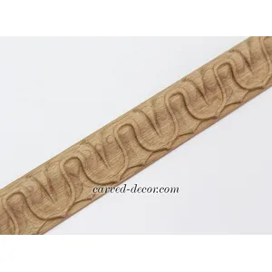Wood mouldings with leaves antique style