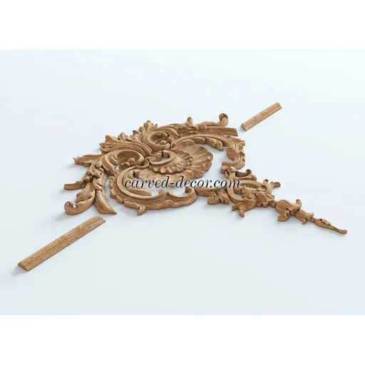 N-416 solid wood drop onlay